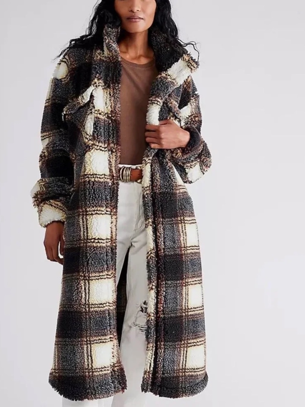 We the free Free People Sloane maxi shirt jacket - Picture 2 of 7
